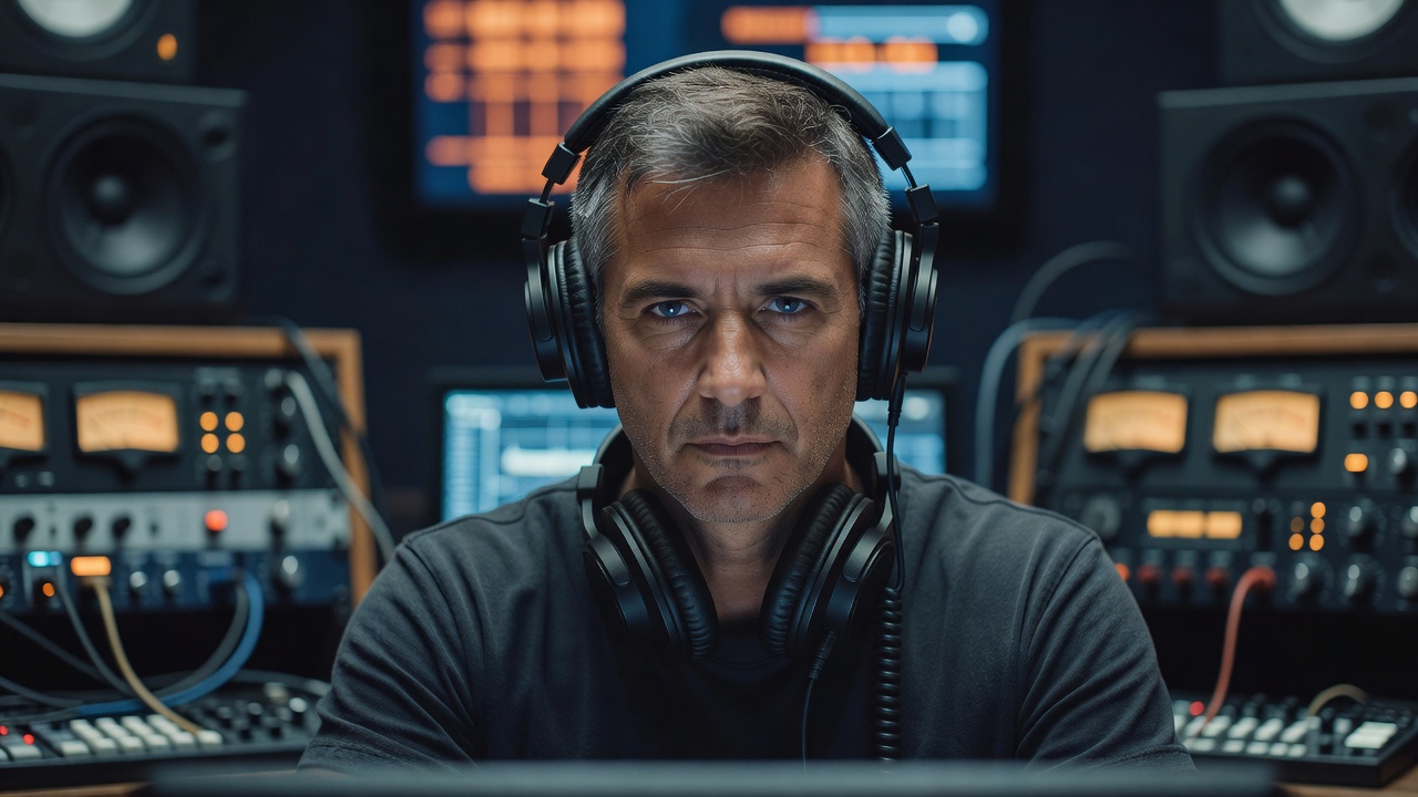 Portrait face shot of sound engineer Chroma Labs
